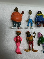 FAT ALBERT AND THE JUNKYARD GANG COSBY KIDS ACTION FIGURES. FULL SET OF 8