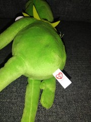 Kermit the Frog Ty Beanie Buddies 2013 Rare Muppets Plush Medium 16″ Tags