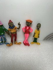 FAT ALBERT AND THE JUNKYARD GANG COSBY KIDS ACTION FIGURES. FULL SET OF 8