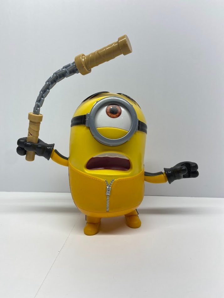 Minions Rise Of Gru Stuart Action Figure Mighty Minions Talking Toy Illumination