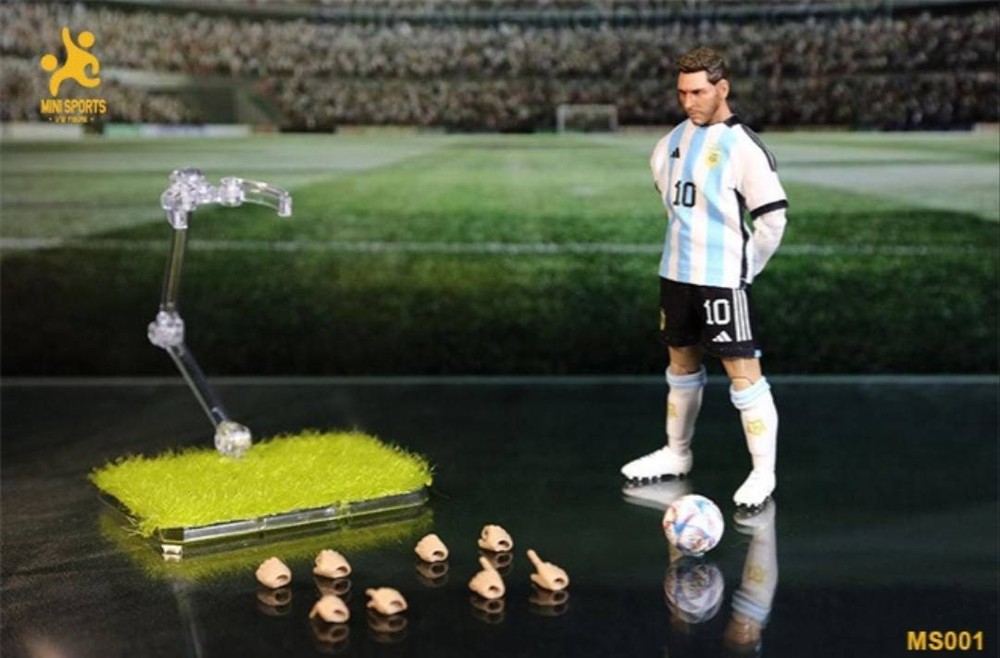 Lionel Messi Argentina Soccer 1/12 Action Figure Football MS Studio MS001 New