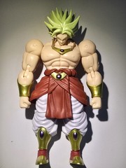 Dragon Ball Broly Action Figure Set Lot w/ Alternate Hands Mixed Lot