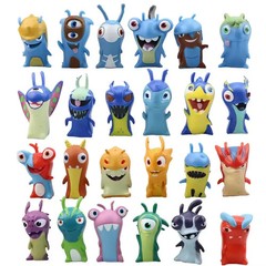 24ps set pvc Toy Mini Figures Anime Slugterra model collection Gifts 4-5cm