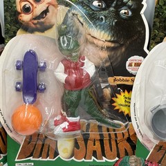 Vintage Disney The Dinosaurs TV Show Sinclair Family Figures Loose w/Access. +
