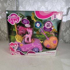 MY LITTLE PONY Pink Remote Control RC Car PINKIE PIE Toy ~ New in Package 2010