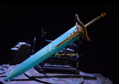 Customized 1/6 DARK SOULS Moonlight Big Sword accessories With no platform