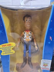 Toy Story Woody Thinkway Pull String Doll Vintage 15-inch New In Box NIB
