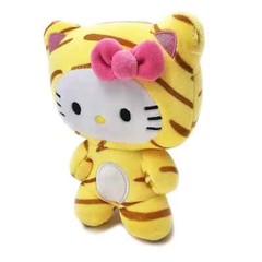 Set of 4 Hello Kitty Plush Disguised in Animal Costumes 4 pack 6 inch each. NWT