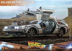 HOT TOYS 1/6 SCALE BTTF3 DELOREAN TIME MACHINE MMS738 BRAND NEW SEALED
