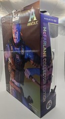 McFarlane Collector Edition Avatar Quaritch Ash Recom Action Figure Gold Label