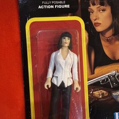 Pulp Fiction Mia Wallace Funko ReAction Figure 3.75″ Vintage 2014 Carded Col.