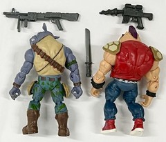 NINJA TURTLES action figure set Lot BEBOP and ROCKSTEADY 6″ TMNT Classics
