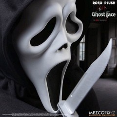 Mezco MDS Roto Plush Ghost Face Scream Horror Character Collectible Toy
