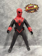 Custom 8″ Mego Scale SpiderMan Assassin Peter Parker Action Figure & NO Box