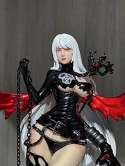 Digimon Angewomon LadyDevimon 1/6 GK Figure Bandai Collectible Model Gift