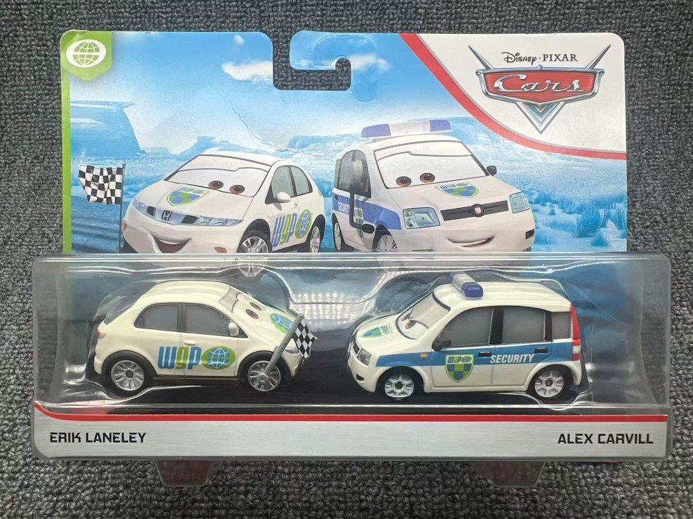 Disney Pixar Cars Diecast Erik Laneley & Alex Carvill WGP GPM 2018-2019
