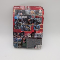 Revolver Ocelot Action Figure Metal Gear Solid 2 McFarlane Toys 2001 WORN CARD