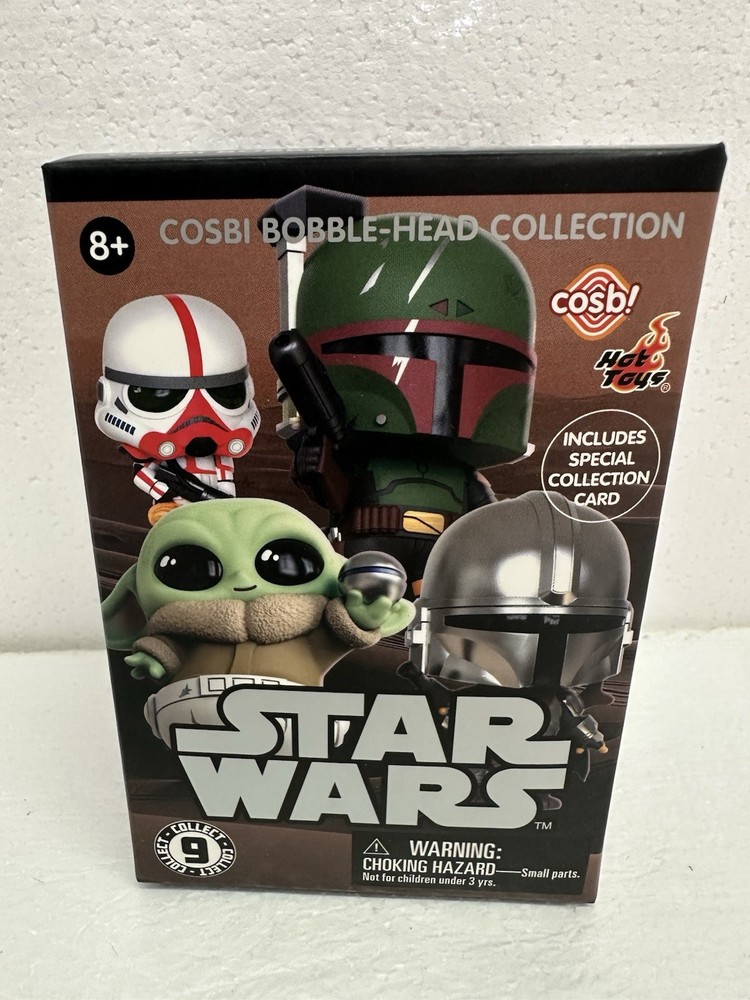 Star Wars Cosbi Bobble Head Series Hot Toys 3-Inch Mini-Figures