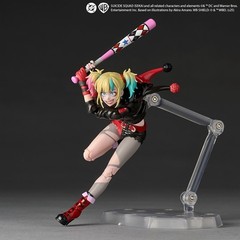 Kaiyodo Amazing Yamaguchi Revoltech Harley Quinn Isekai Suicide Squad Figure NEW