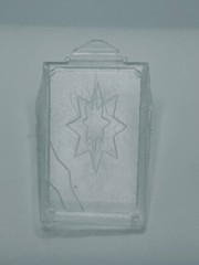 Vintage Star Wars Kenner Battle Damaged X Wing Canopy Glass Repro Part Cracked