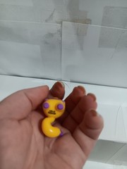 HASBRO SERIES THE LOST KITTIES CAT FIGURE KITTEN CAT MINI YELLOW TOY PVC 2018!!!