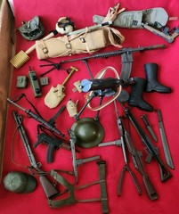 Huge Lot Of The Coolest 30+ Vintage Gi Joe Accessories, Includes Rare Pieces