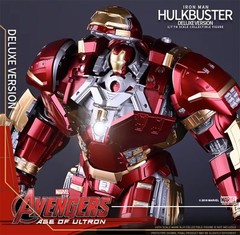 18″ Iron Man Hulkbuster Marvel Avengers MK-44 Deluxe LED Action Figure Model Kit