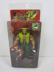 2009 SDCC San Diego Comic Con Exclusive NECA Street Fighter IV GUILE as Charlie!