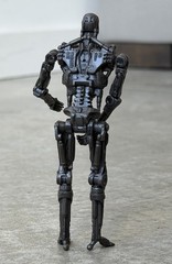 Terminator Salvation Movie T-800 Endoskeleton 3.75” Action Figure Toy Playmates
