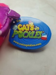 CEPIA CATS VS PICKLES 4″ BEAN-BAG PLUSH PATCHES #014 NEW AR391