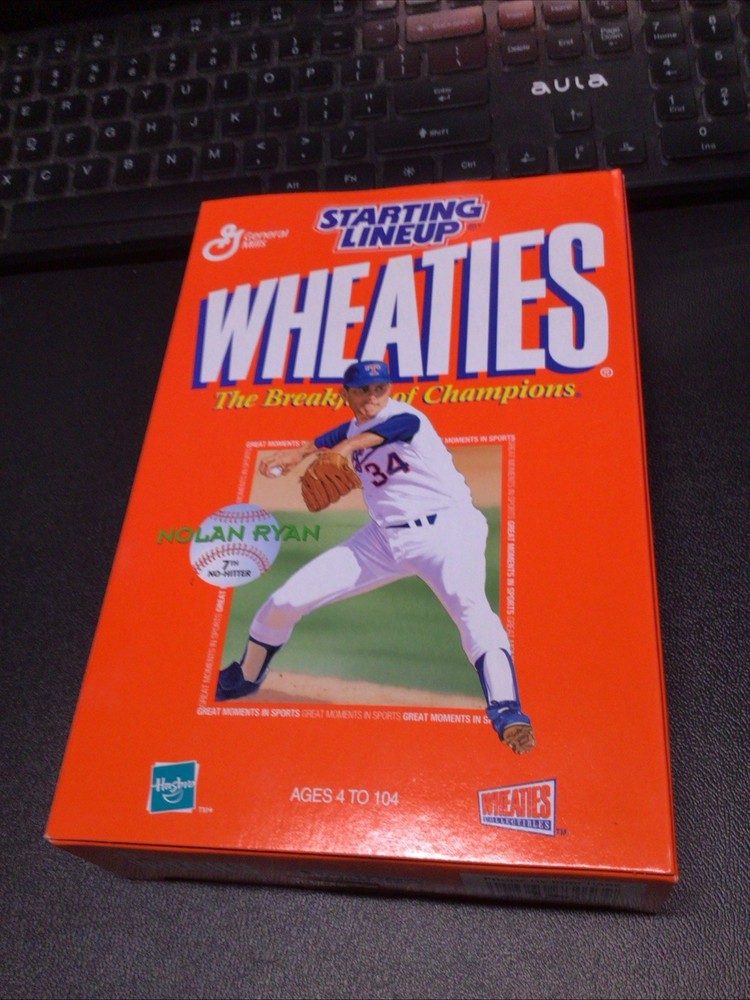 2000 Hasbro Wheaties Nolan Ryan Starting Lineup