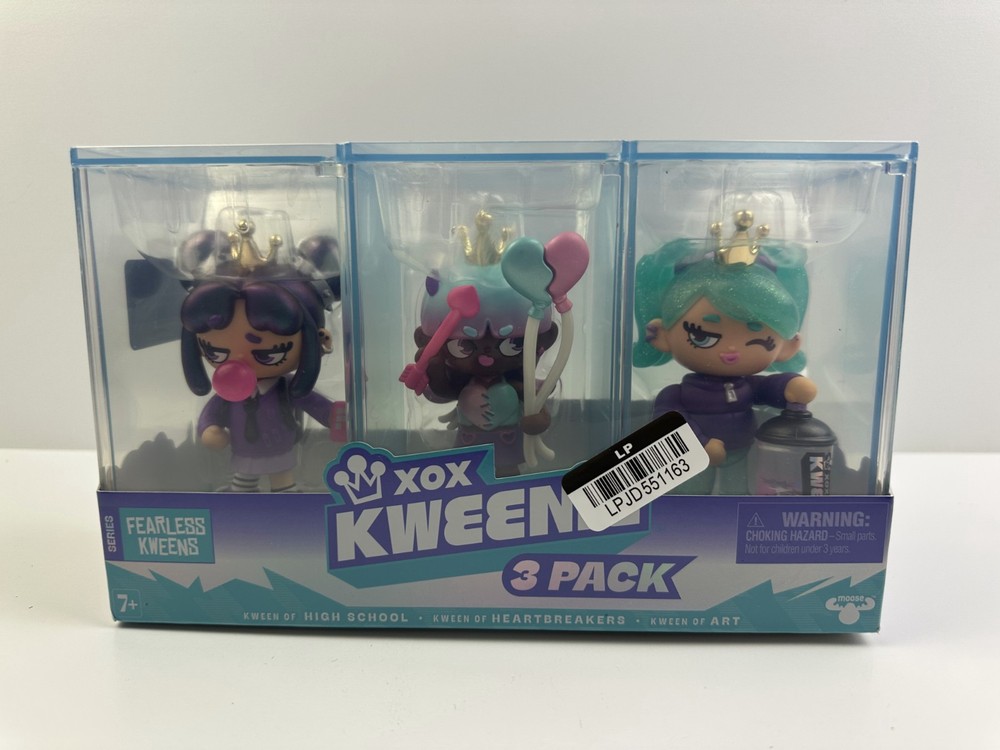 XOX Kweenie Fearless Kweens Series Kween of High School & Heartbreakers & Art 7+