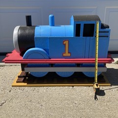 Thomas The Tank Engine Prop Handmade Parade Company Custom Sculpt Foam Train!