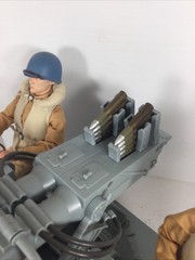 1/6 CUSTOM WW2 US NAVY BOFORS 40MM ANTI AIRCRAFT GUN BATTERY + 2 CUSTOM FGURES