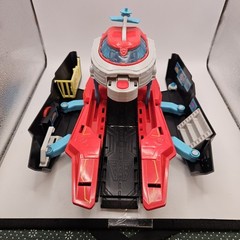 Paw Patrol Mighty Movie Pup Squad Aircraft Carrier HQ Car Vehicle