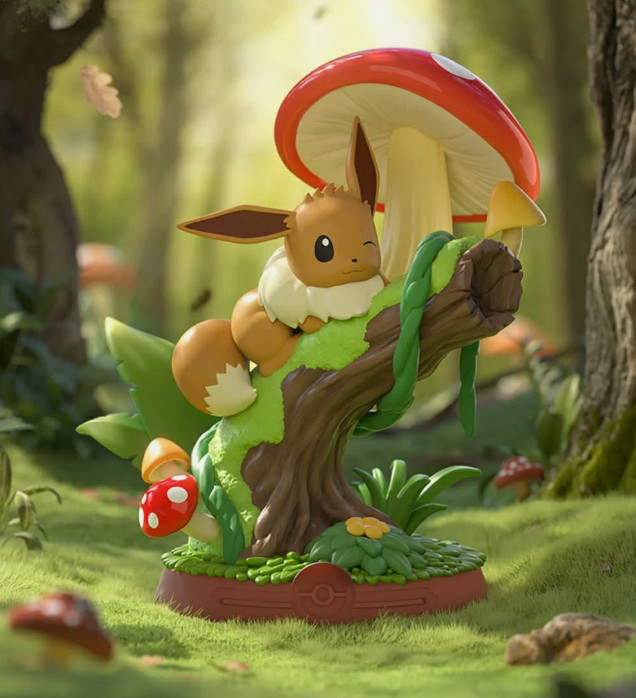 ✨New Official Funism Pokémon Eevee Relaxing Figure Gift U-Pick USA Fast Ship