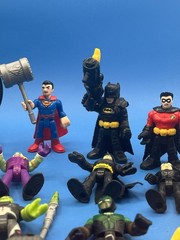 DC Toy Box Jackpot Batman, Superman, Joker + 40+ Figures, Bike, Weapons Mashem