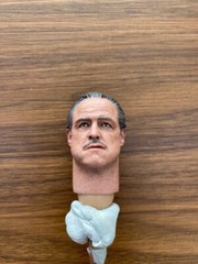 1/6 DamToys – DMS032 – The Godfather – Vito Corleone – Head and Cat Set BIB