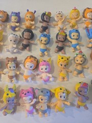 TWOZIES LOT of 42 Babies Moose Dolls Minis Miniature Figures Animals Season 1&2