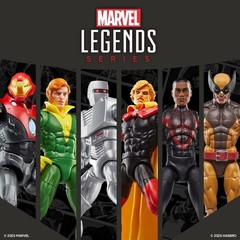 2025 Marvel Mini-Comic Retro Card Legends Wave 1 & 2 6″ Hasbro Figure Set of 12