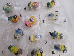 Despicable Me Minions Mini Figures Set of 12 Pencil ✏️ Toppers NEW SEALED