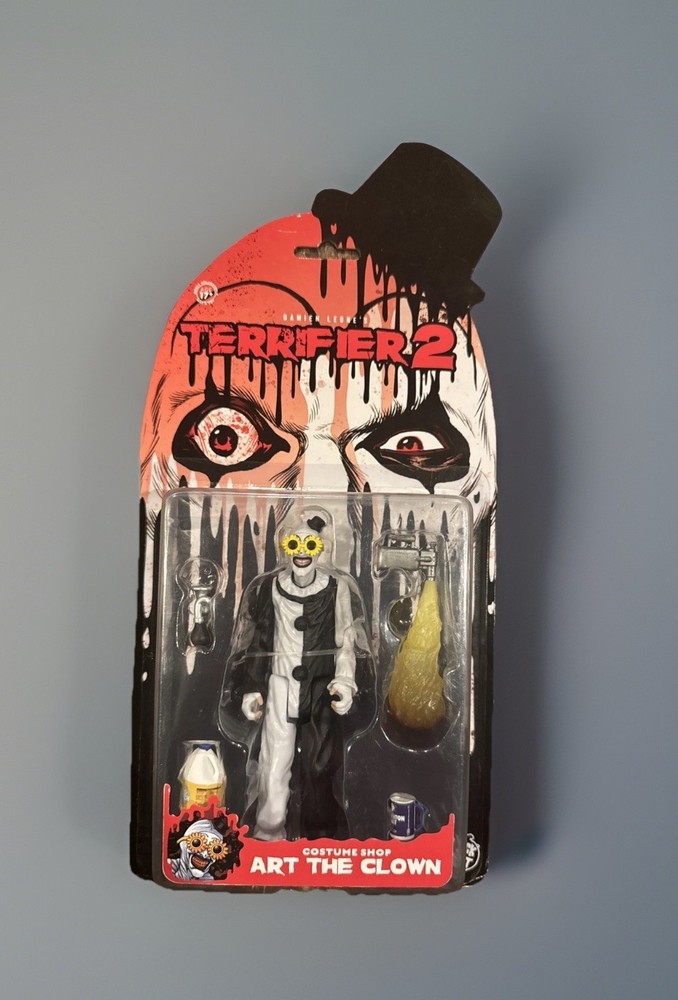 Terrifier 2 Costume Shop Art the Clown 5″ Action Figure Trick or Treat Studios