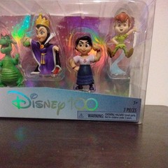NEW Disney 100 Years Of enchantment 8 Figure Set Toy Limited Edition Collection
