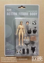 1/18 Flexible Joint Female 3.75” Action Figure Body Model
