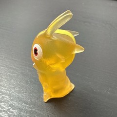 RARE Burpy Dragon SOTERA Semi Translucent Amber Variant 2012 Figure Jakks Pacifi