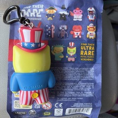 LE Fuggler 250 Years Of Fuggtastic USA Common UNCLE FUGG 3″ Bag Clip
