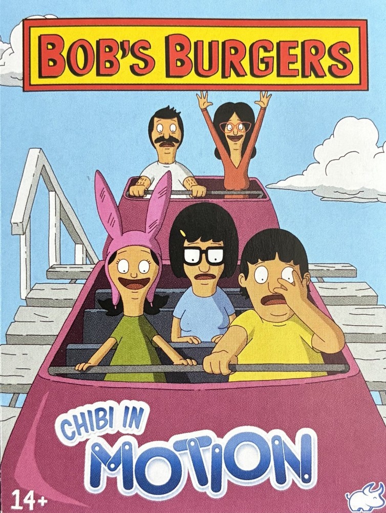 BOB’S BURGERS CHIBI IN MOTION SERIES 4 FIGURES BULLS I TOY – SELECT YOUR TOY