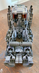 Custom Voyager Class Truck Megatron Transformers Figure