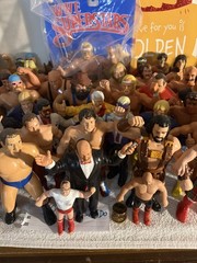 BIG LOT!! WWF LJN Wrestling Superstars Vintage Figures Nice Condition 1980s