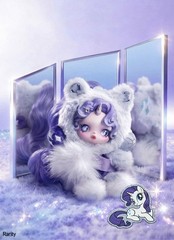 Skullpanda My Little Pony Series Plush Doll Pendent Rarity